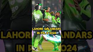 Lahore Qalandars In PSL 9 2024 #viral #psl
