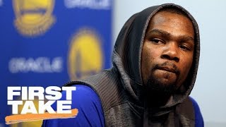 Stephen A. Warns Kevin Durant About His Comments Towards Shaq | First Take | April 3, 2017