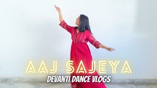 Aaj Sajeya |Dance cover |Sangeet Choreography| #sneakersong​ |Trending song 2021 |latest dance video