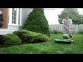 july lawn cutting video lawnboy 10260 breaks down lol