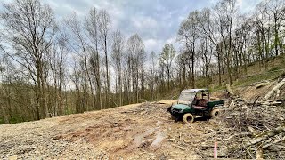 More work on the Post Frame Building, and BROKE the BOBCAT again!