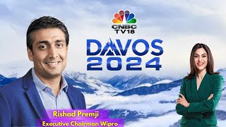 Davos 2024 LIVE | Wipro's Future Growth Strategy: Rishad Premji Addresses Leadership Concerns