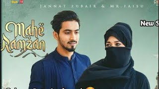 Mahe Ramzan song || mr faisu and Jannat zubair || #mrfaisu #jannatzubair #fainat