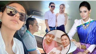 Duch Lida came out to explain why her husband did not show up