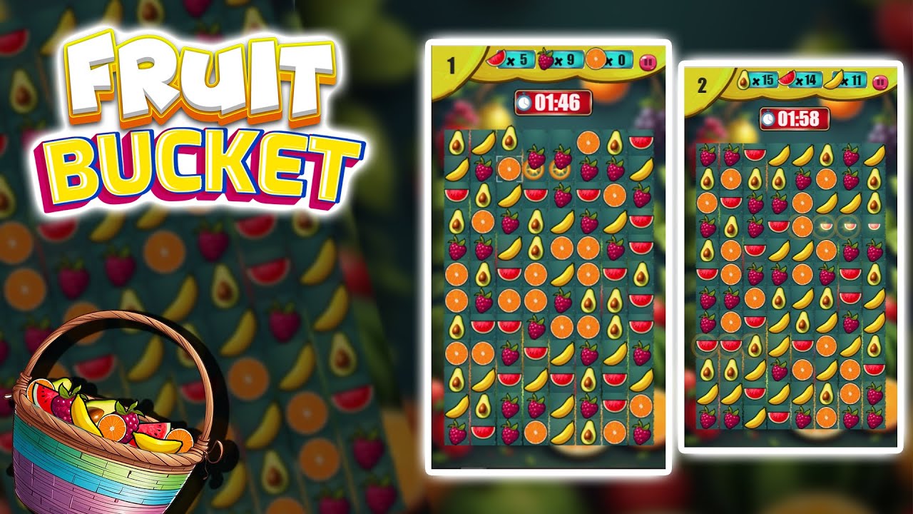 Fruit Bucket Construct 3 Game Template Source Code Youtube