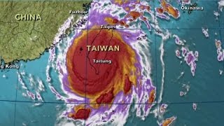 Taiwan Super Typhoon Nepartak forces thousands to evacuate