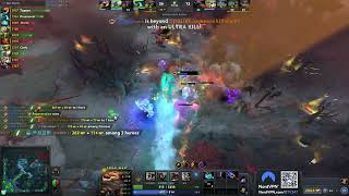 Topson Raid Boss 1v4 with primal beast aghs first item