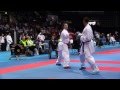 Jonathan Horne vs Andrei Grinevich - Male Kumite +84kg - 49th European Karate Championships