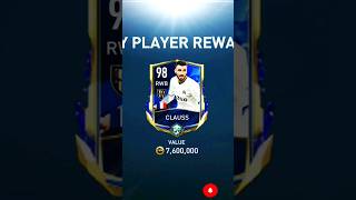 GOT CLAUSS 98 OVR TOTY PLAYER | AR7 SPORTS | FIFA MOBILE #shorts #viral #gaming #trending #fifa #cr7