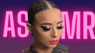 ASMR Ballroom Hairstyle Full Tutorial | I watched it on X2 Speed | Slicked Back Hair |