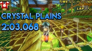 【MKW CT WR】 Crystal Plains (No Glitch) - 2:03.068