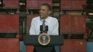 Obama jokes about daughters, high school