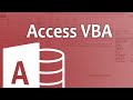 Access VBA 11 - Pull Data from SQL Database to Textbox