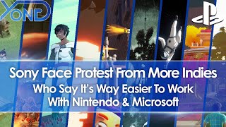 Sony Face Protest From More PlayStation Indies Who Say It's Easier To Work w/ Nintendo & Microsoft