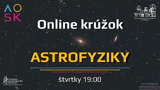 AFO - AstroFyzika Online - úvod