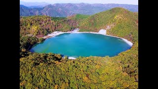 JG8K HDR 宮城、鳴子潟沼の鮮やかなブルー MIyagi,Naruko Katanuma,Blue Water