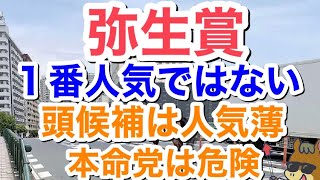 【競馬予想】弥生賞1番人気ではない頭候補は人気薄本命党は危険！