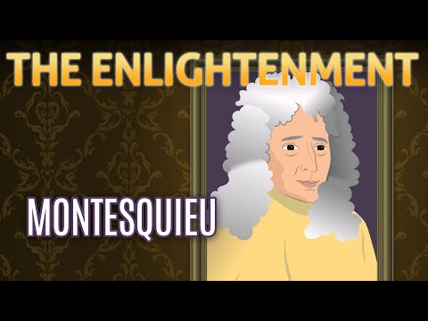 What ideas were made popular by Montesquieu?
