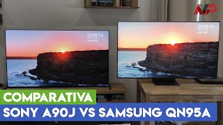 Comparativa OLED vs QLED 2021: Sony A90J vs Samsung QN95A