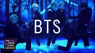 BTS  - Black Swan (Live on The Late Late Show with James Corden) HD