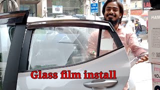 AURA 2020 GLASS FILM INSTALL | GLASS FILM | ALL CAR ACCESSORIES AVAILABLE | A 1 Car accessories