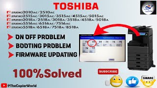 Toshiba e studio 3518a On Off Problem/Booting Problem ||Toshiba e studio 3518A/2018A Firmware Update