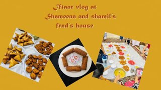 Iftaar party at our frnd’s house | Shameena and shamil enjoyed with al Safa and Al marwa 🥰😍