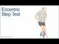 Eccentric Step Test