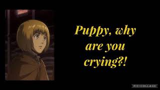 Comforting Cuddles | ASMR | Little Red! Armin Arlert x Wolf! Listener Part III