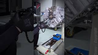 Part 1 V8 Engine Assembly Process.