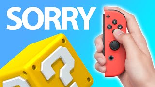 Nintendo is sorry.