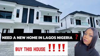 NEED A NEW HOME IN LAGOS NIGERIA❓BUY THIS AFFORDABLE 4 BEDROOM SEMI DETACHED DUPLEX + BQ ‼️‼️