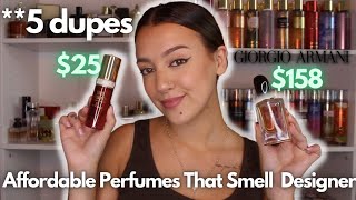 🤑😋AFFORDABLE PERFUMES THAT SMELL LIKE HIGH END PERFUMES!🤑😋SMELL BOUJEE ON A BUDGET😍