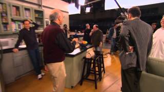 Jason Alexander teaches Larry David how to play George