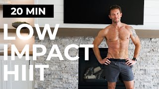 20 Min FULL BODY Low Impact Cardio HIIT | No Jumping Workout