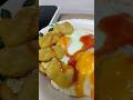 Telur 3 biji dan tempura nugget ayam #tempura #telur #makan #shorts