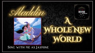 A Whole New World - Aladdin (Male Part Only - Karaoke)