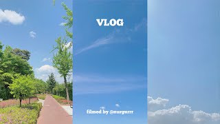 VLOG. 5달만에 회사가요.. 다시 사내부부로🤣 | 복직 전 일주일 일상 🌿 | 나의 산책루틴! | 부부 브이로그