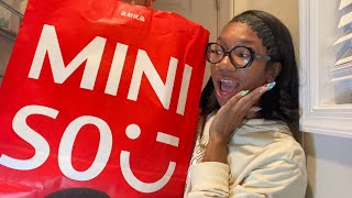 ASMR| Miniso Haul 💚🦄💖🛍  ( mini haul, show\u0026tell, tapping, crinkles, cutesy😍🥰, etc.)