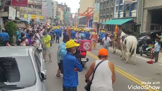 20221008白沙屯媽祖.山邊媽祖.五雲宮王船遶境（通霄車站及慈惠宮拍攝））