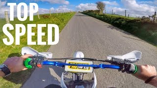 140cc Pit Bike Top Speed Test