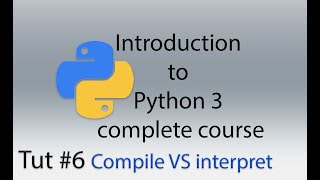 Python File Type Compilation and Interpretation: Tut 6