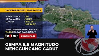 Gempa Berkekuatan Magnitudo 5,6 Guncang Garut | Kabar Pagi tvOne