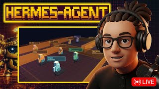 LIVE: Vibe Coding Plugins for Hermes Agents (Watch Me Work)