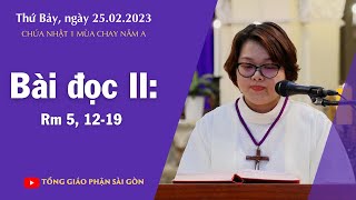 Bài đọc II: Rm 5, 12-19 - CN 1 MC năm A