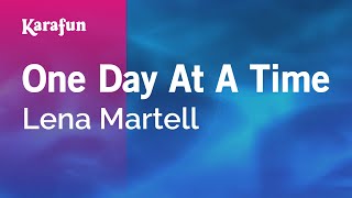 One Day at a Time - Lena Martell | Karaoke Version | KaraFun