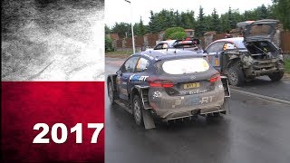 WRC rally Poland 2017. Neuville vs Tanak