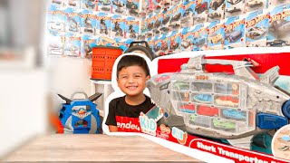 Unboxing Giant Shark Transporter | Kid Connection