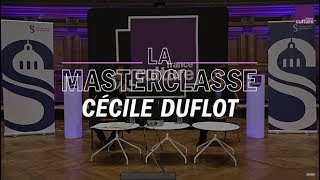 La Masterclasse de Cécile Duflot au Forum France Culture Sorbonne