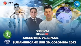Sudamericano Sub-20 Argentina vs. Brasil